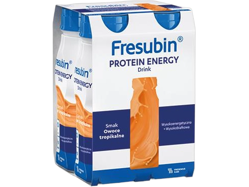 Fresubin Protein energy drink, smak owoców tropikalnych, płyn, 20 g/200 ml