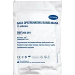 Gaza opatrunkowa bawełniana jałowa 17-nitkowa, 1 m x 1 m