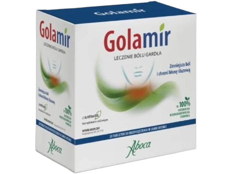 Golamir 2ACT, tabletki do ssania, 131 mg