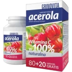 Grinovita Acerola, tabletki do ssania, 120 mg