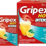 Gripex Hot Intense, proszek, 1000 mg + 50 mg + 12,2 mg