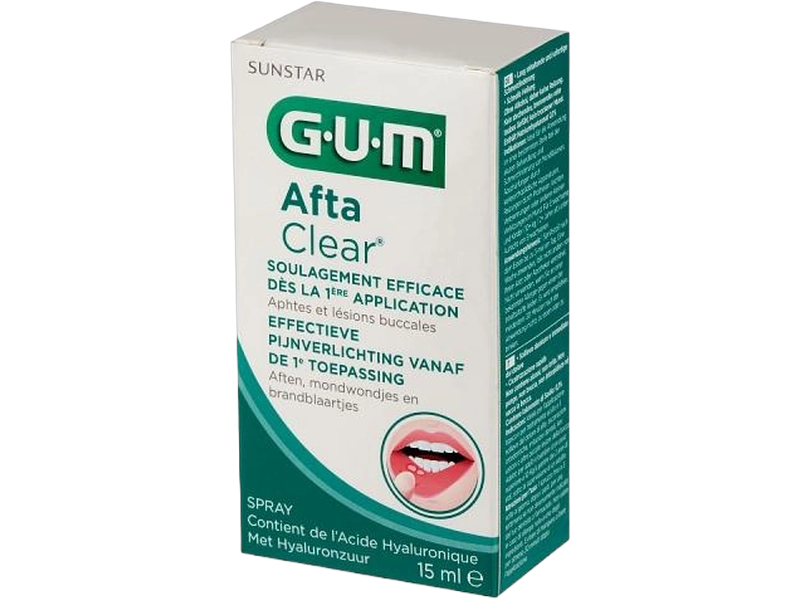 Gum Afta Clear, spray do ust