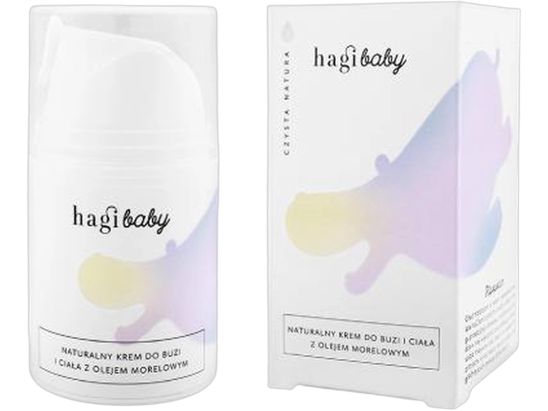 Hagi Baby Naturalny krem do buzi i ciała dla dzieci z olejem morelowym