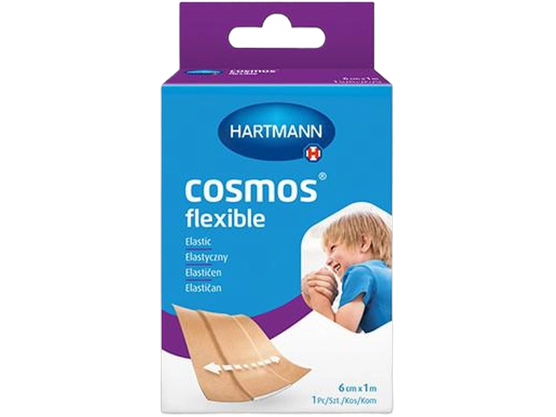 Hartmann Cosmos plastry elastyczne 6 cm x 1 m – 1 S, plaster