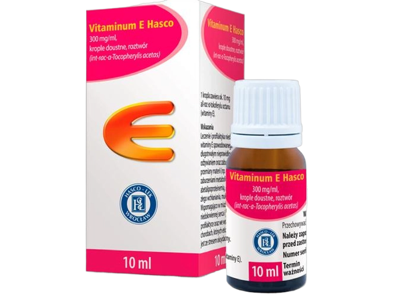 Hasco-Lek Vitaminum E, krople, 300 mg/ml
