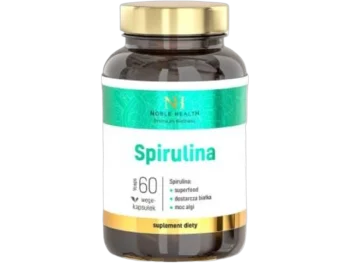 Zdjęcie produktu Health Noble Health Spirulina, kapsułki, 500 mg