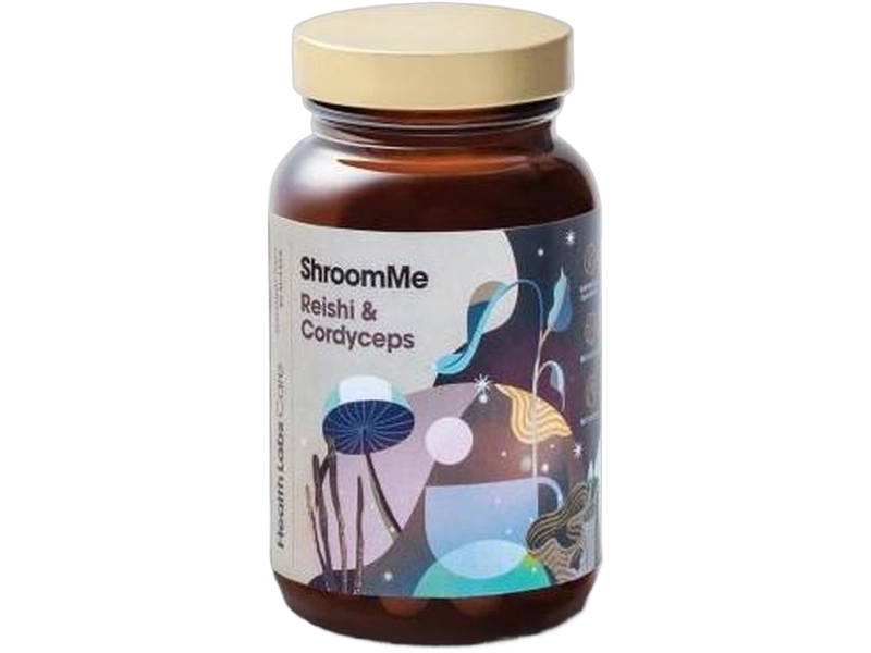 HealthLabs ShroomMe Reishi & cordyceps, proszek