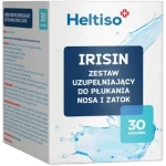 Heltiso Irisin, zestaw uzupełniający do płukania nosa i zatok, saszetki