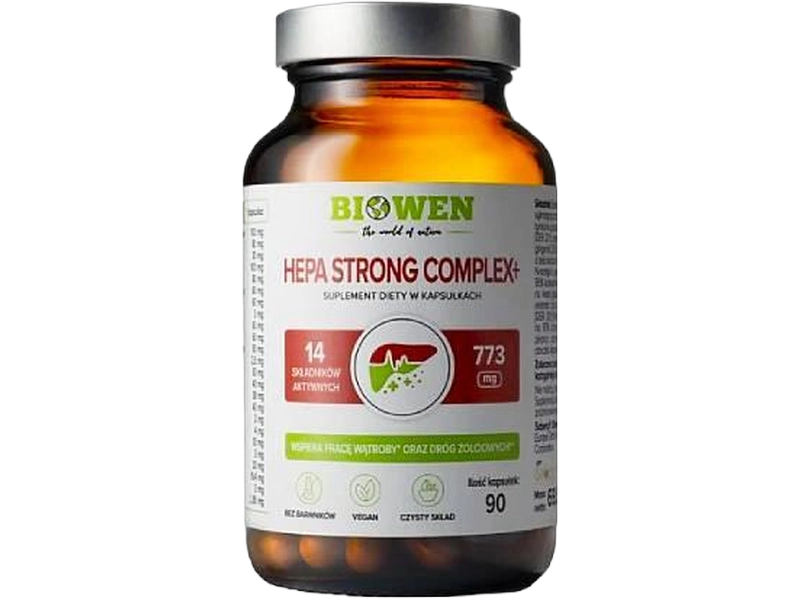 Hepa strong complex+ Biowen, kapsułki