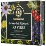 Herbal Monasterium lawenda i różeniec na stres, kapsułki
