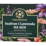 Herbal Monasterium szafran i lawenda na sen, kapsułki