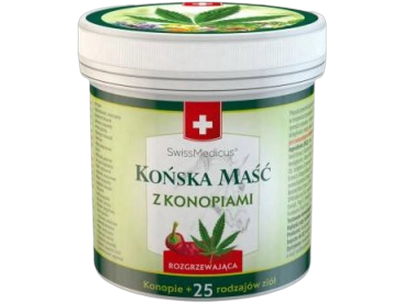 Herbamedicus Końska maść z konopiami rozgrzewająca