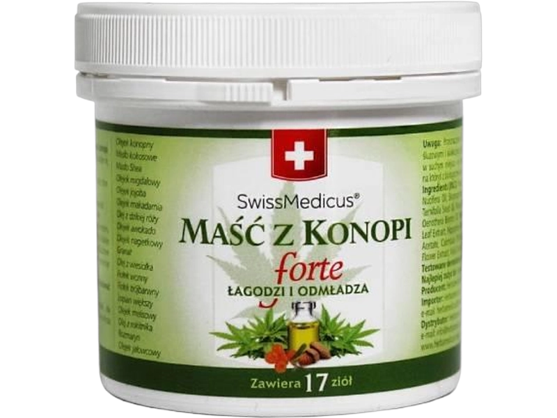 Herbamedicus Maść z konopi Forte Herbamedicus, 30%
