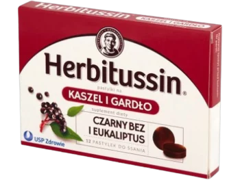 Zdjęcie produktu Herbitussin kaszel i gardło, pastylki do ssania