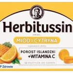 Herbitussin, smak miodu i cytryny, pastylki do ssania