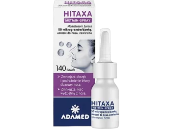 Zdjęcie produktu Hitaxa Metmin-Spray, aerozol do nosa, 50 µg/dawka