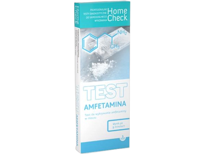 Home Check Test amfetamina, test paskowy, 1000 ng/mL