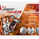 Hot pepper combo plus plaster rozgrzewający, 14 cm x 9 cm