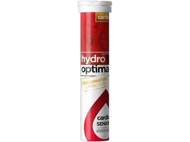 Hydrooptima Senior Cardio, tabletki musujące