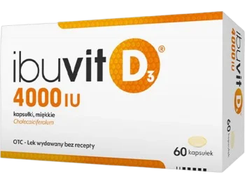 Zdjęcie produktu Ibuvit D3, kapsułki miękkie, 100 µg