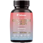 Intenson Collagen candy, smak truskawkowy, tabletki do ssania