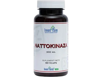 Invent Farm Nattokinaza, kapsułki, 300 mg