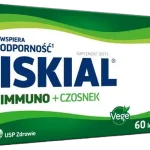 Iskial Immuno + czosnek, kapsułki