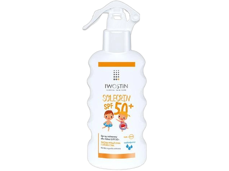 Iwostin Solecrin spray ochronny dla dzieci SPF 50+