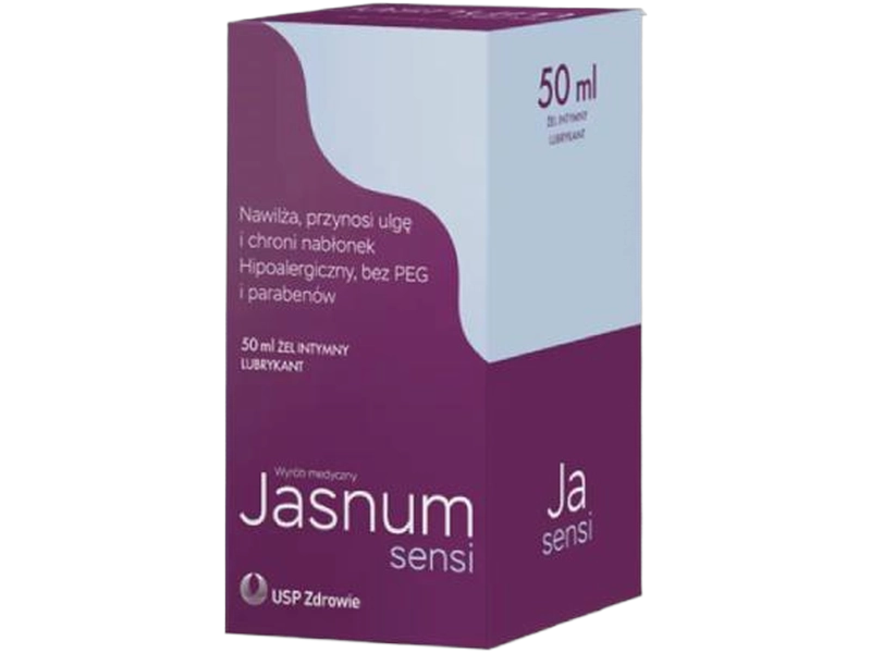 Jasnum Sensi, żel