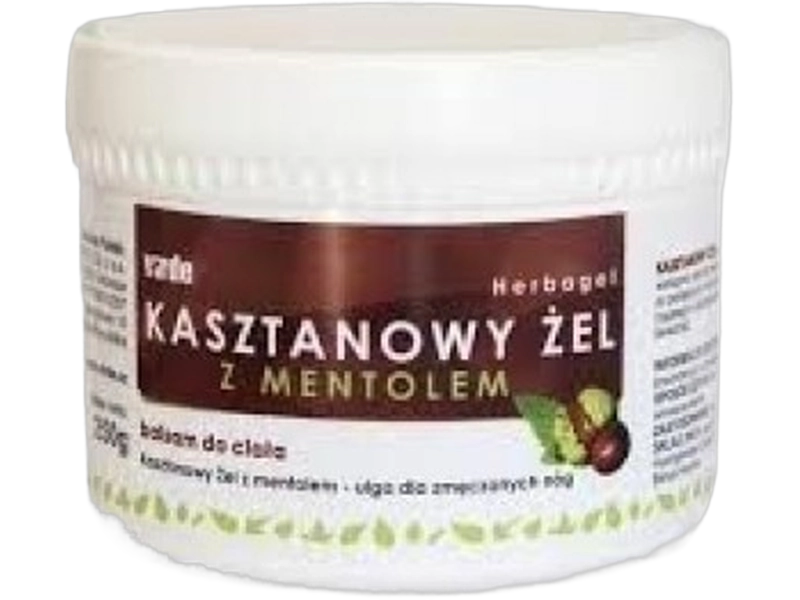 Kasztanowy żel z mentolem