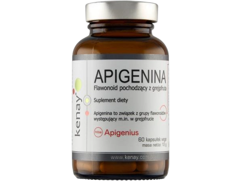 Kenay Apigenina wyciąg z grejpfruta, kapsułki, 50 mg