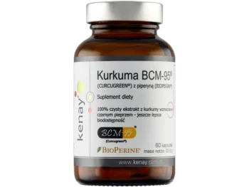 Zdjęcie produktu KenayAG Kurkuma BCM-95 z piperyną, kapsułki
