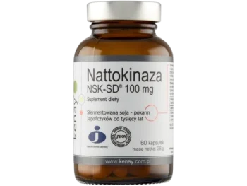 Zdjęcie produktu KenayAG Nattokinaza, kapsułki, 100 mg