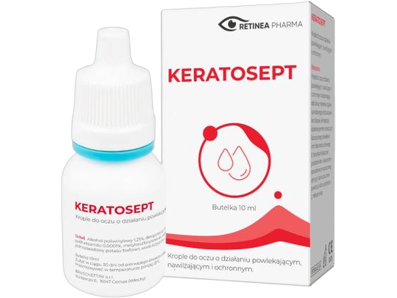 Keratosept, krople do oczu