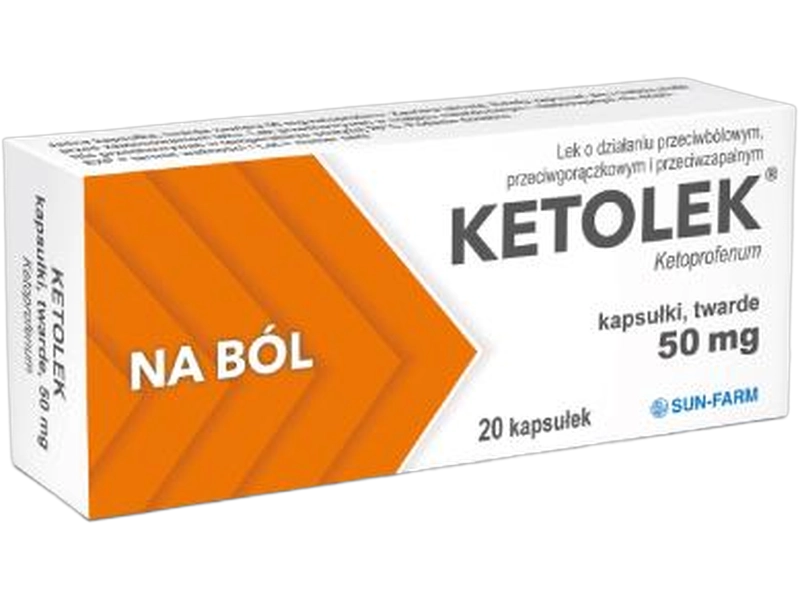 Ketolek, kapsułki twarde, 50 mg