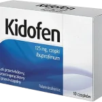 Kidofen, czopki, 125 mg