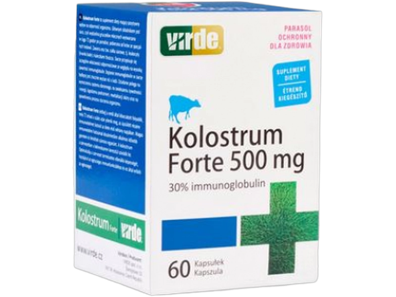 Kolostrum forte, kapsułki, 500 mg