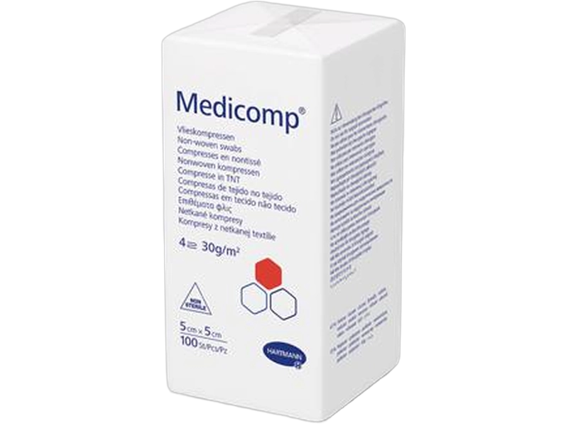 Kompresy Medicomp niejałowe z włókniny