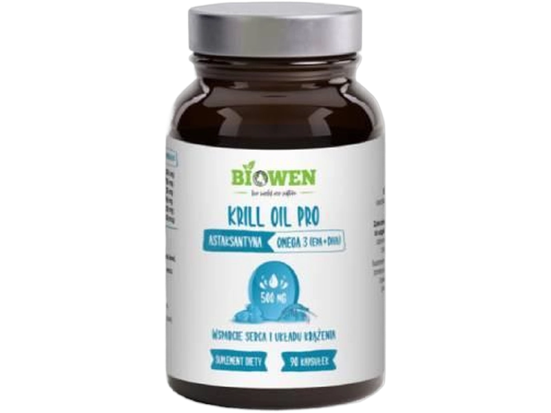Krill Oil Pro olej z kryla Biowen, kapsułki