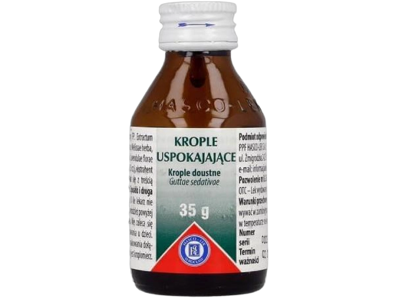 Krople uspokajające, krople doustne/Hasco