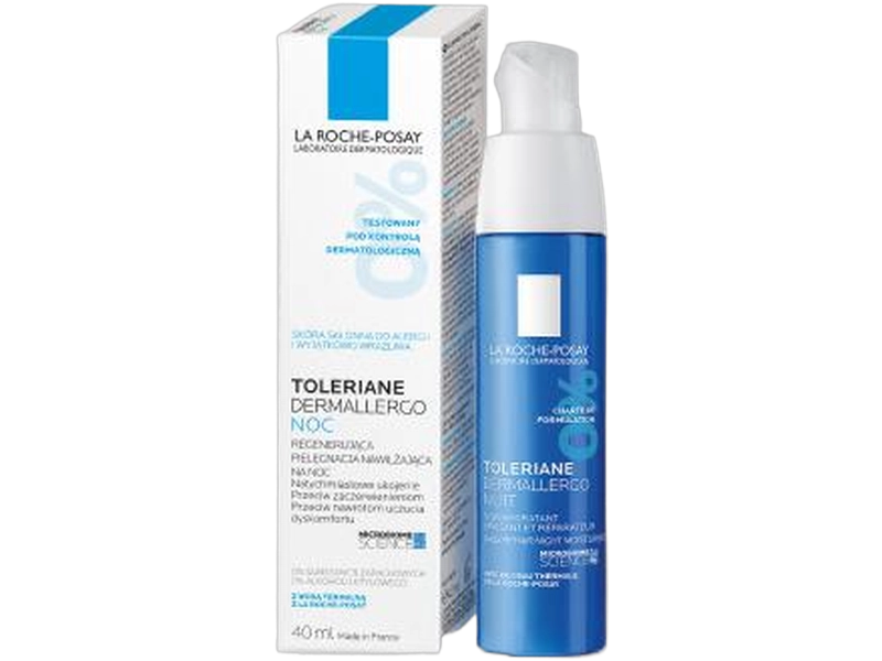 La Roche Posay Toleriane dermallergo na noc, krem