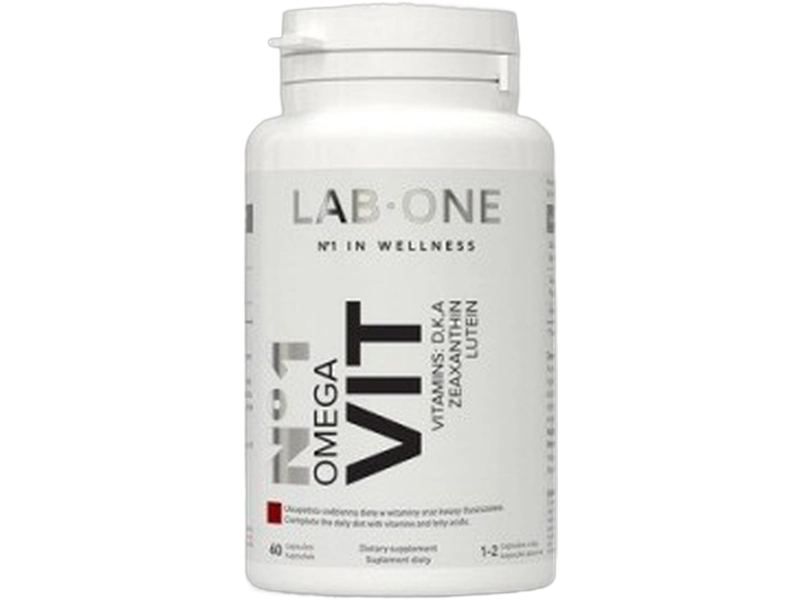 Lab One N°1 Omega vit omega 3 + witaminy D K A, kapsułki