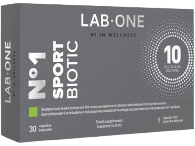 Lab One N°1 Sportbiotic probiotyk, kapsułki twarde
