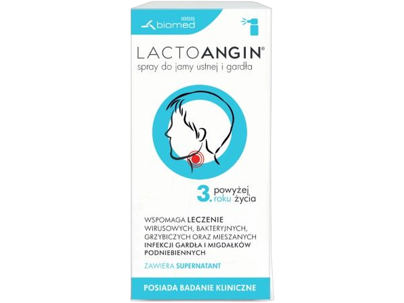 Lactoangin, spray