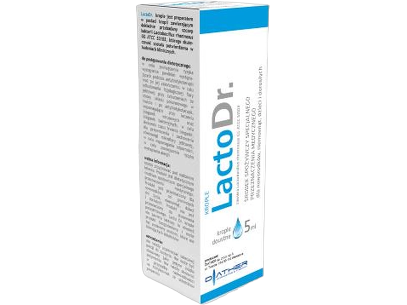 LactoDr., krople doustne, 5 x 10^9 CFU/5 kropli