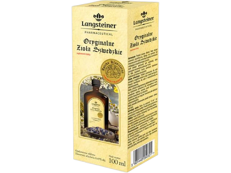 Langsteiner Oryginalne zioła szwedzkie, płyn