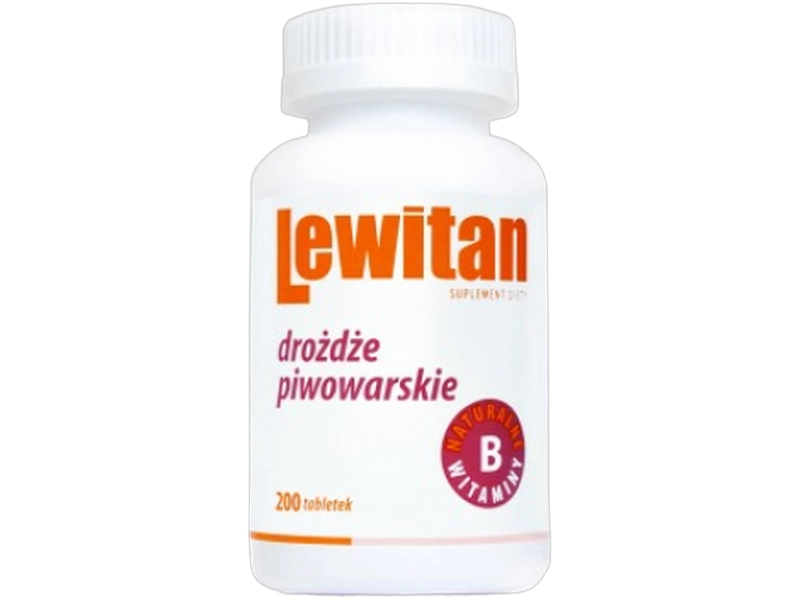 Lewitan drożdże piwowarskie, tabletki