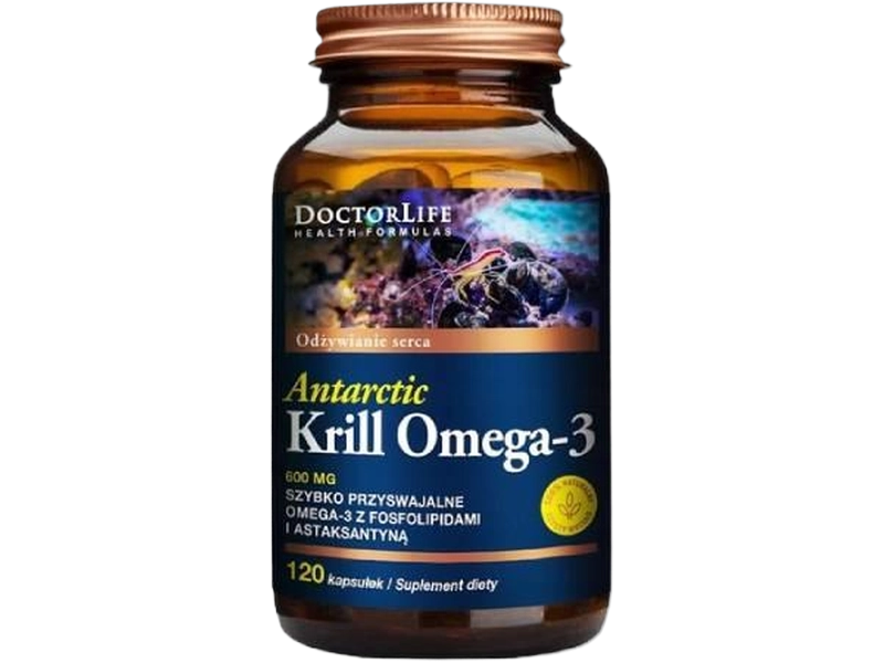 Life Doctor Life Antarctic krill omega-3, kapsułki, 600 mg