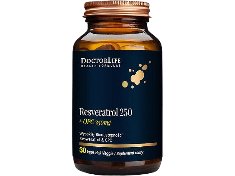 Life Doctor Life resveratrol, resweratrol ekstrat, kapsułki