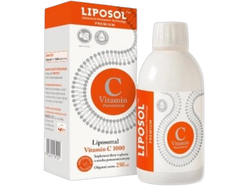 Liposol Liposomalna witamina C 1000, płyn, 1000 mg